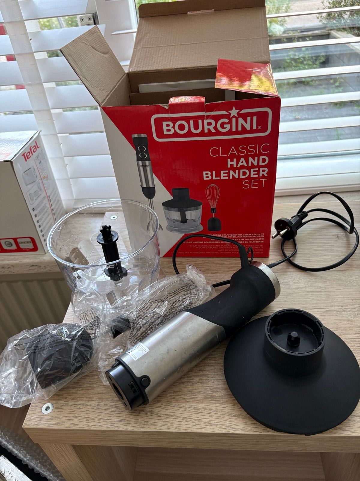 Bourgini Classic Staafmixer Set -, Minder dan 1 liter, Ophalen, Nieuw, 2 snelheden