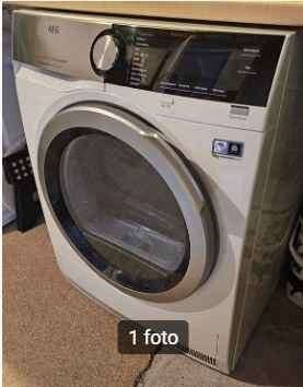 AEG Serie 8000 T8DE94EW     warmte pompdroger A++ 9 kg, Witgoed en Apparatuur, Wasdrogers, Ophalen, Overige typen, 8 tot 10 kg