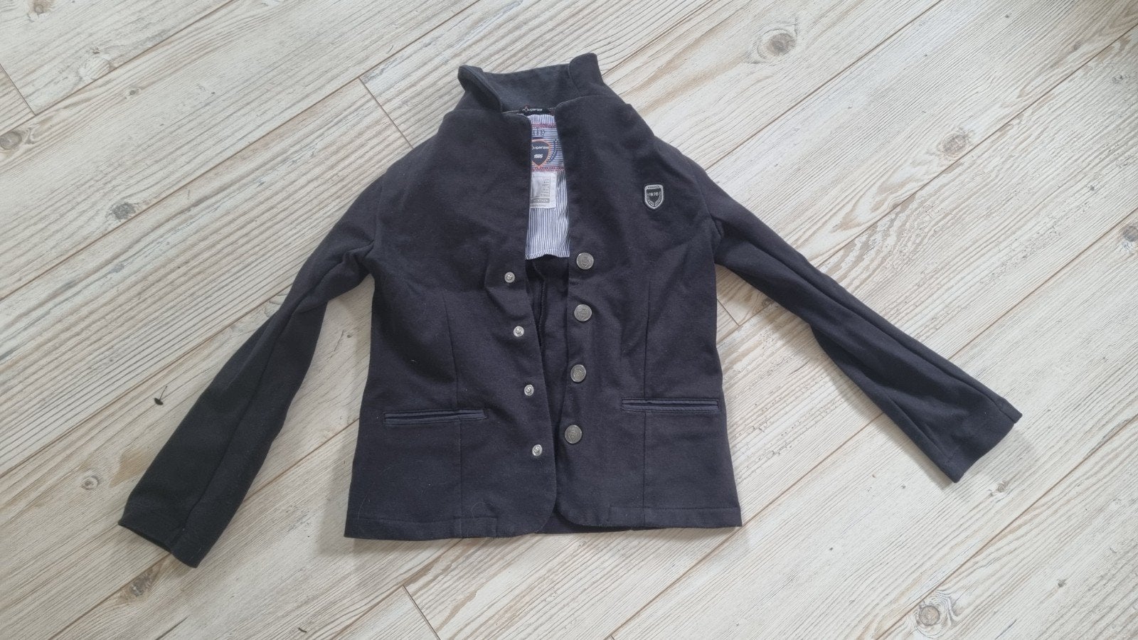 Paardrij jasje, Ophalen, Blauw, Kinderen, Dressuur