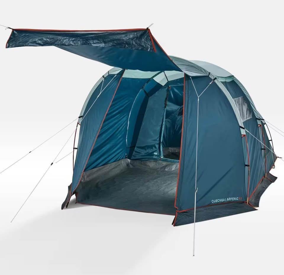 Quechua Arpenaz 4.1 tent, Caravans en Kamperen, Tenten, tot en met 4, Zo goed als nieuw, Ophalen of Verzenden