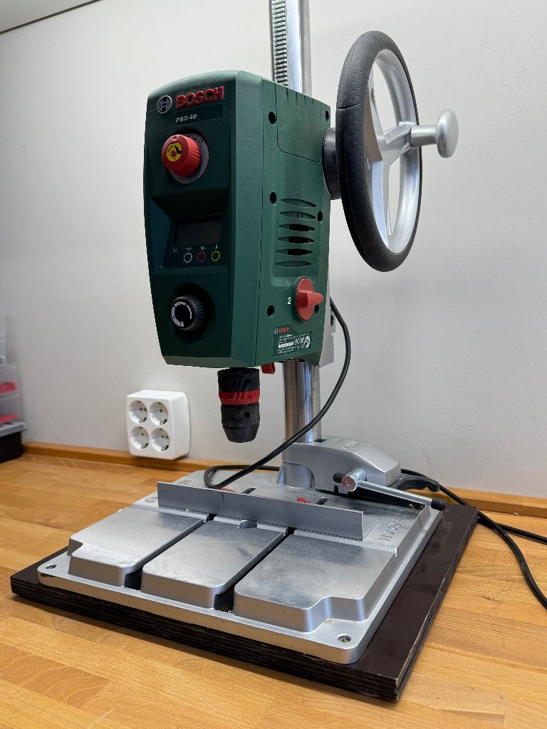 Bosch PBD 40 kolomboormachine, Ophalen, 600 watt of meer, Variabele snelheid, Zo goed als nieuw