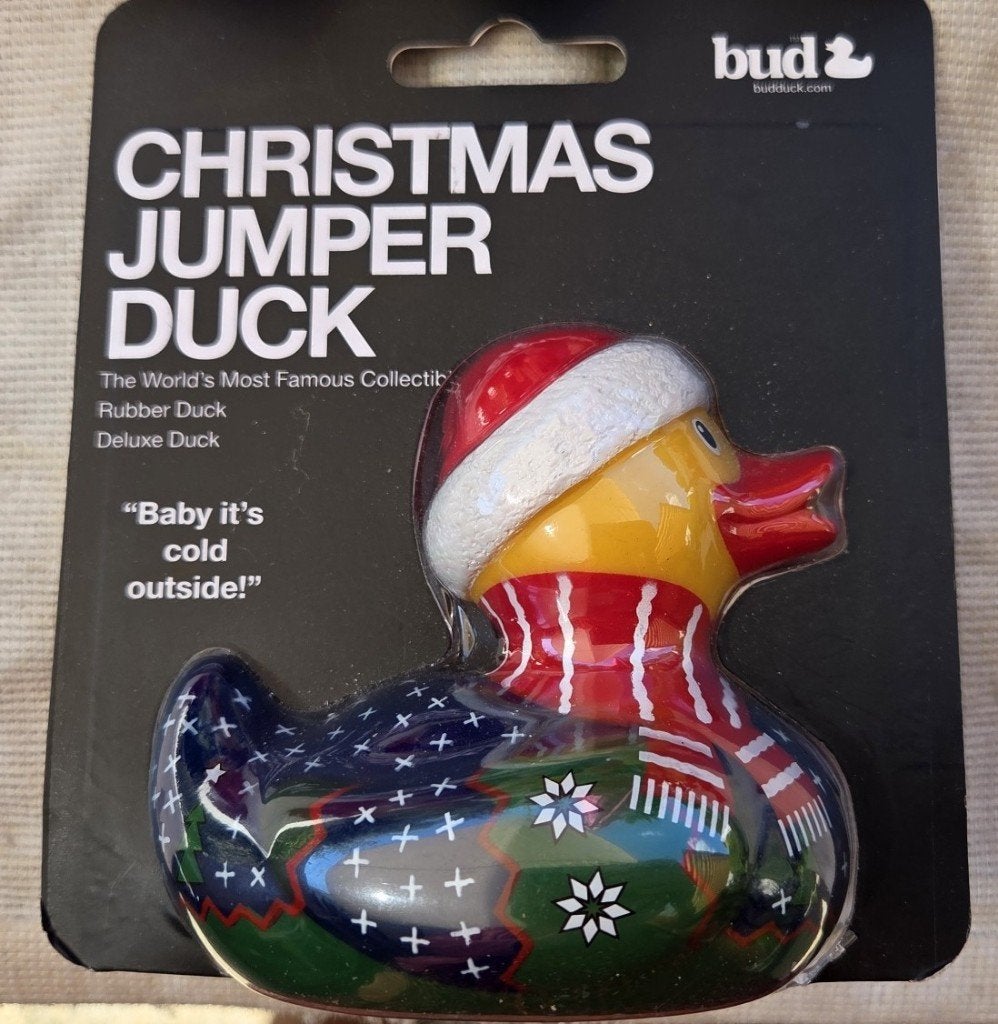 Christmas Jumper Duck Nieuw in de verpakking, Ophalen of Verzenden, Zo goed als nieuw, Badeend, Bud