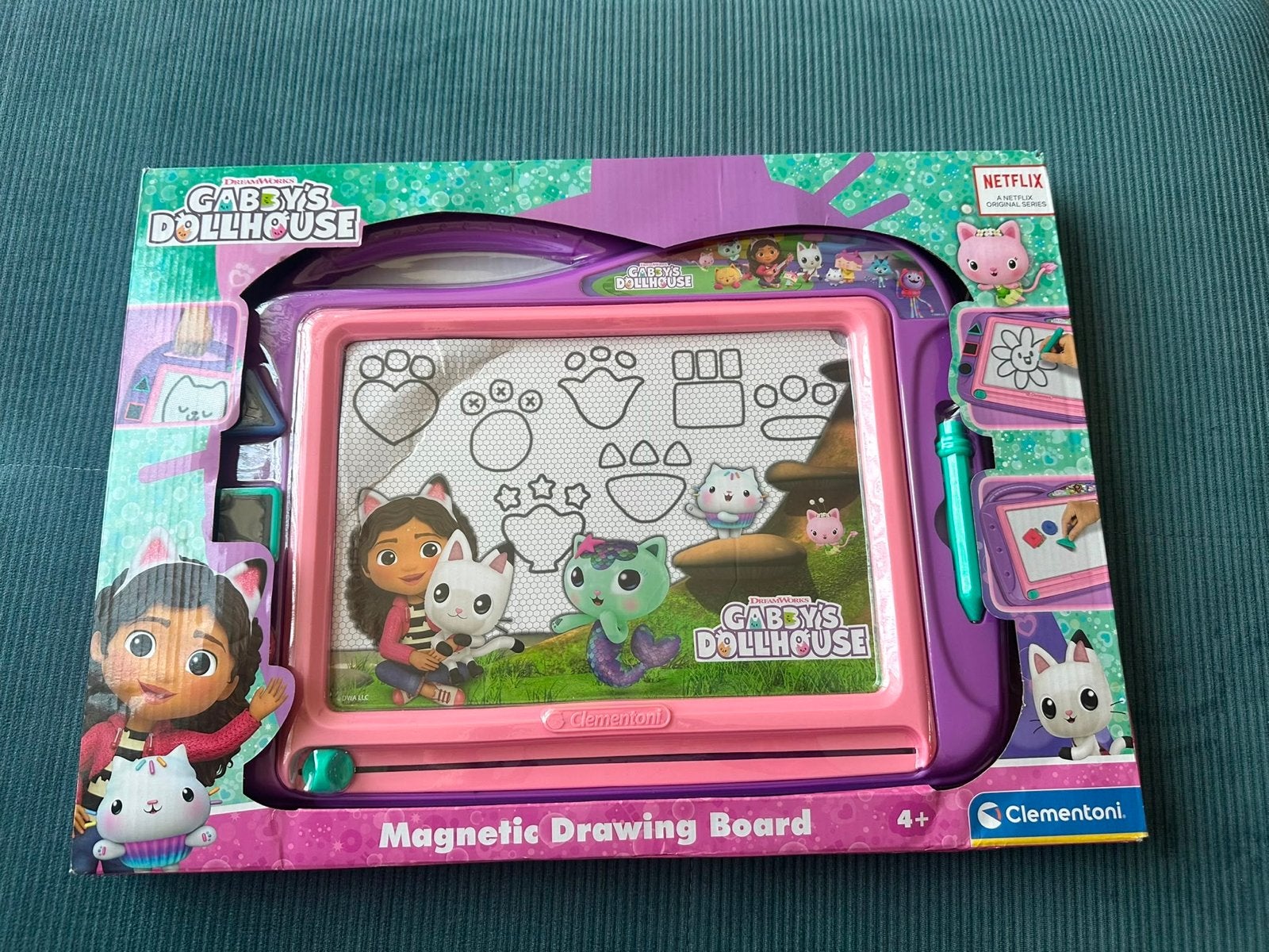 Gabby's Poppenhuis Magnetisch Tekenbord Clementoni, Ophalen, Nieuw, Jongen of Meisje