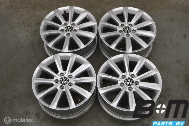 Org. 17 inch Helsinki velgen VW Passat B8 - T-Roc 3G0601025C, Gebruikt, Velg(en), 17 inch, Personenwagen