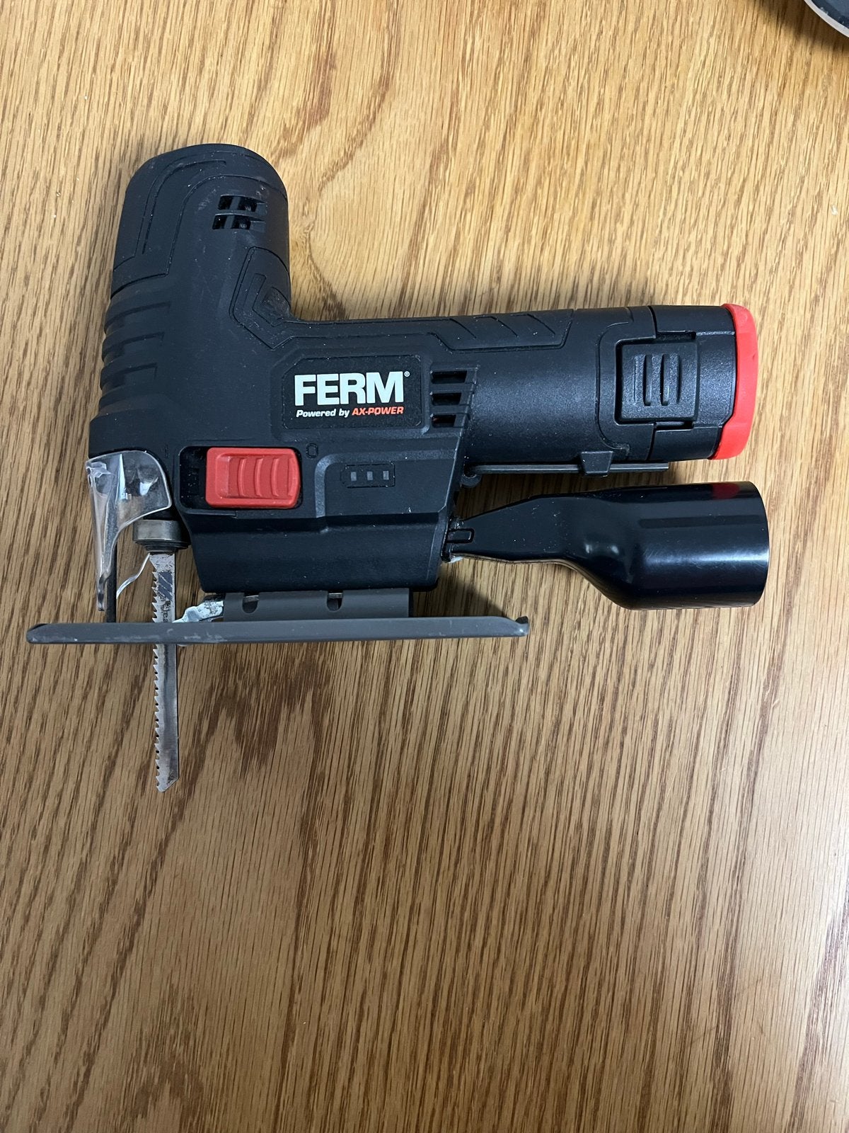 Ferm Decoupeerzaag - Zo goed als nieuw, Minder dan 30 mm, Decoupeerzaag, Ophalen of Verzenden, Zo goed als nieuw