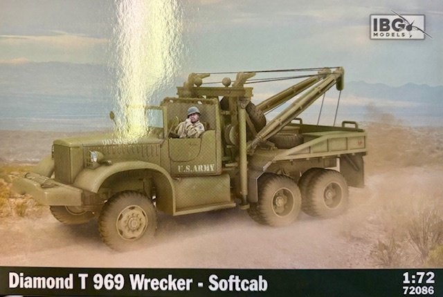 Coelianmodels, IBG 72086, Diamond T 969 Wrecker 1/72, €19,99, Overige merken, Nieuw, Ophalen of Verzenden, Tank