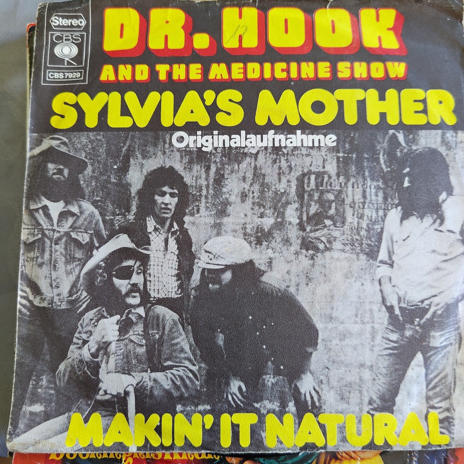 Dr. Hook - Sylvia's Mother / Makin' It Natural Single, Ophalen of Verzenden, Gebruikt, Pop