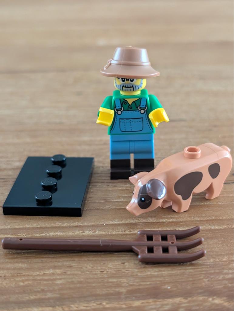 Lego Minifigures serie 15/ Farmer, Lego, Nieuw, Ophalen of Verzenden, Minifiguren serie