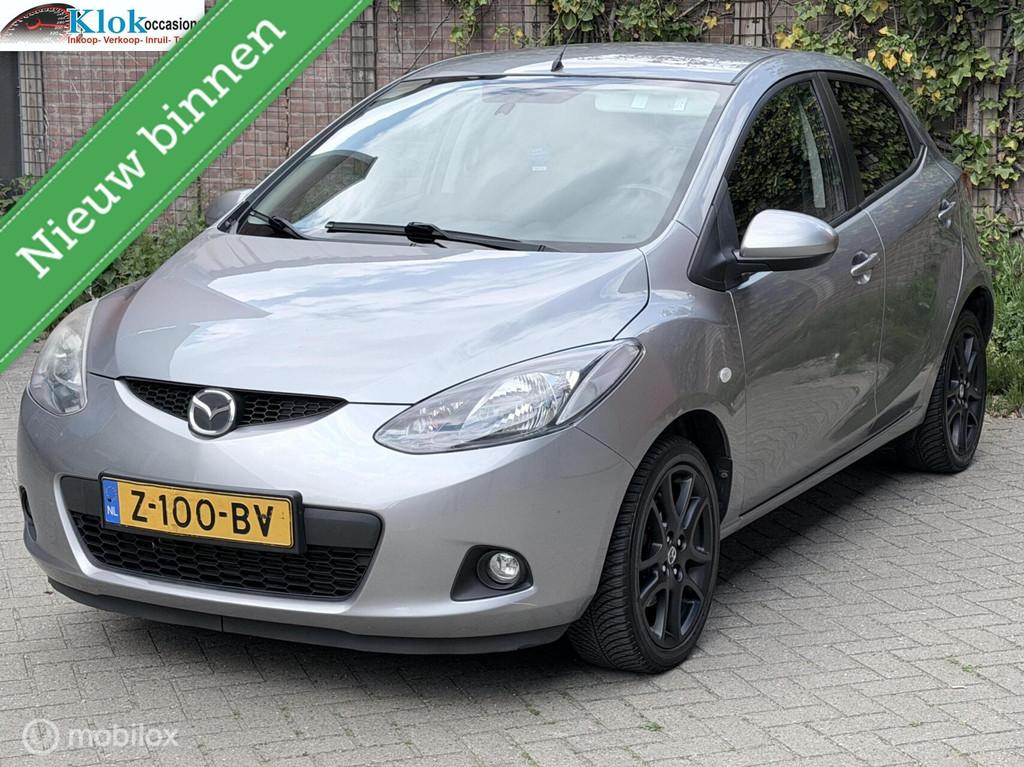 Mazda 2 1.3 TS Plus Airco Navi Parkeer sensoren Stoelverwarm, Voorwielaandrijving, Euro 5, Elektrische ramen, 31 €/maand