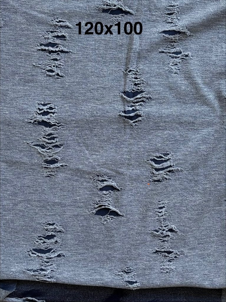 Lap stof, Blauw, 120 cm of meer, Nieuw, Ophalen of Verzenden
