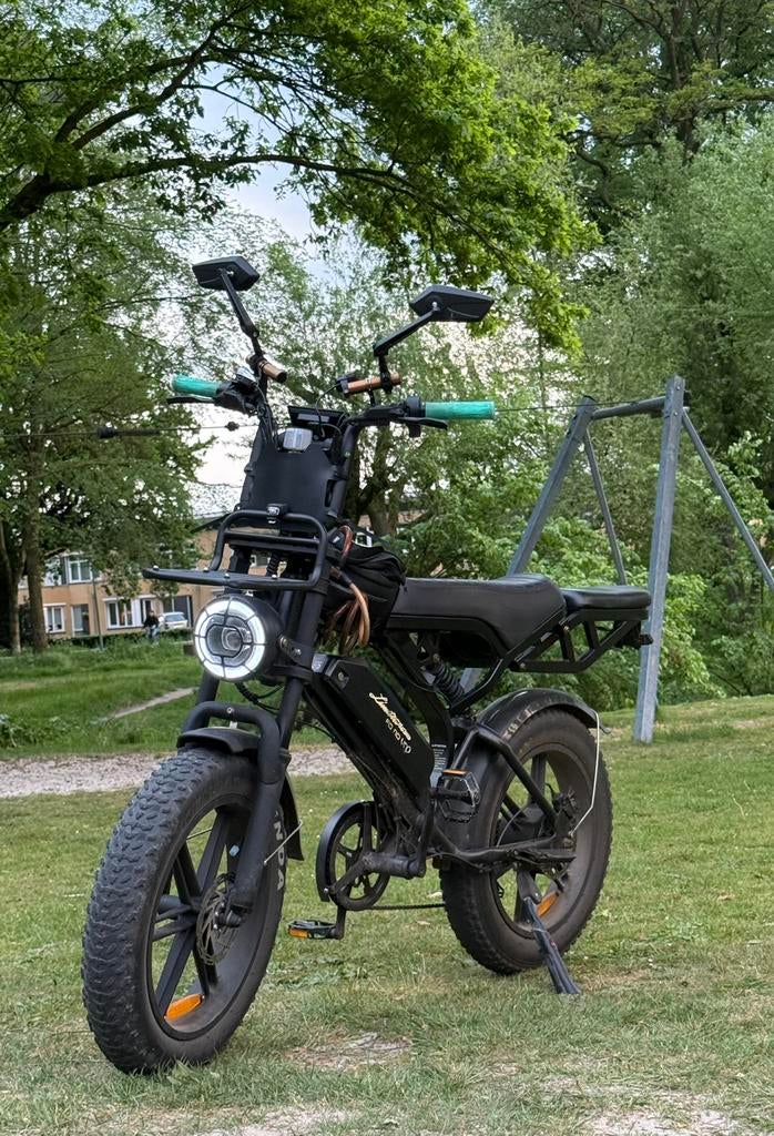 Fatbike Ouxi V20 pro, Zo goed als nieuw, 59 cm of meer, 50 km per accu of meer, Ophalen