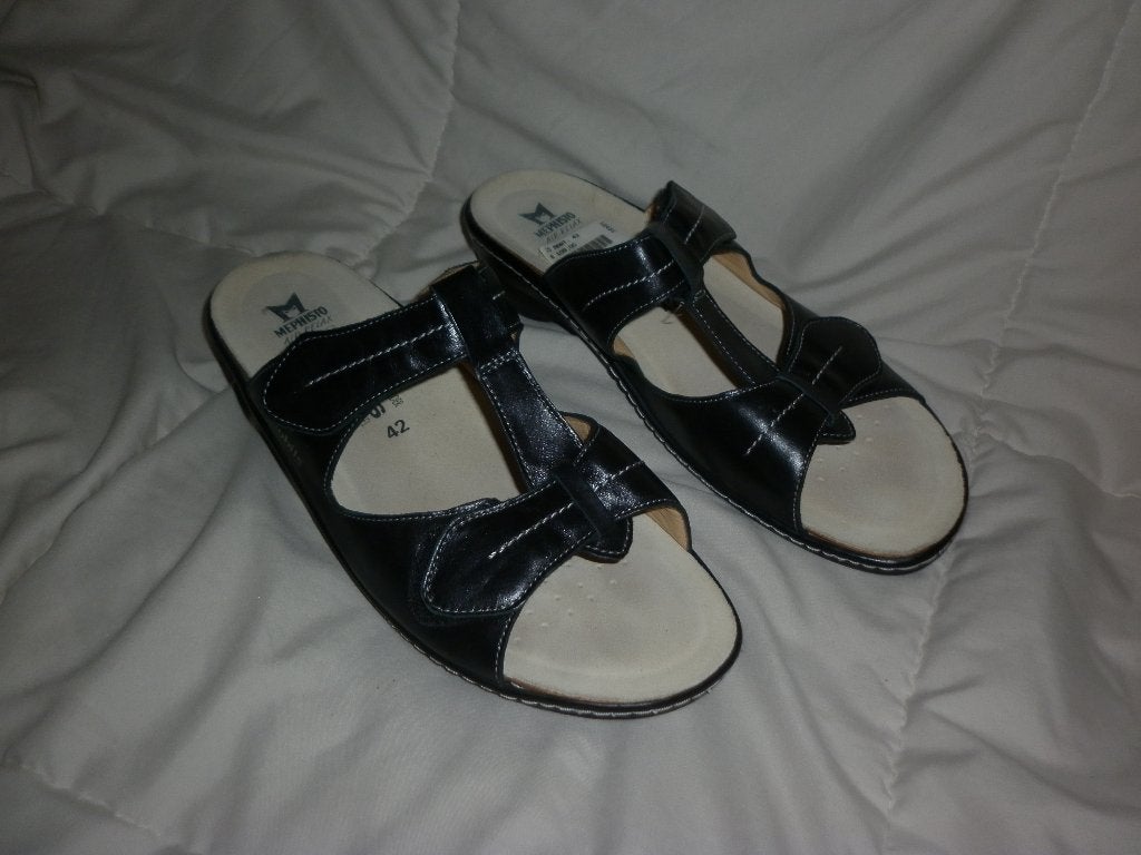 sandalen maat 42  merk: Mephisto, Kleding | Dames, Schoenen, Mephisto, Zwart, Zo goed als nieuw, Sandalen of Muiltjes