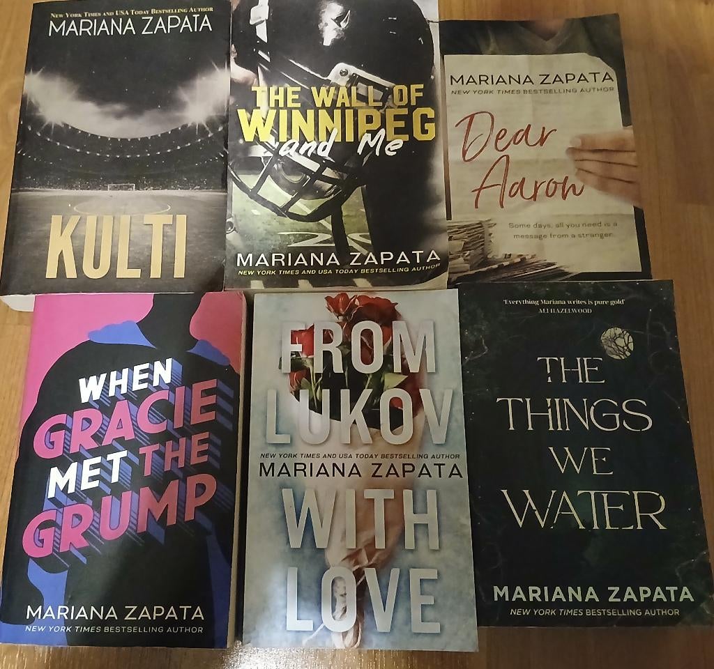 Booktok: Mariana Zapata  Engelstalig 😊!, Boeken, Verzenden, Zo goed als nieuw, Mariana Zapata, Europa overig