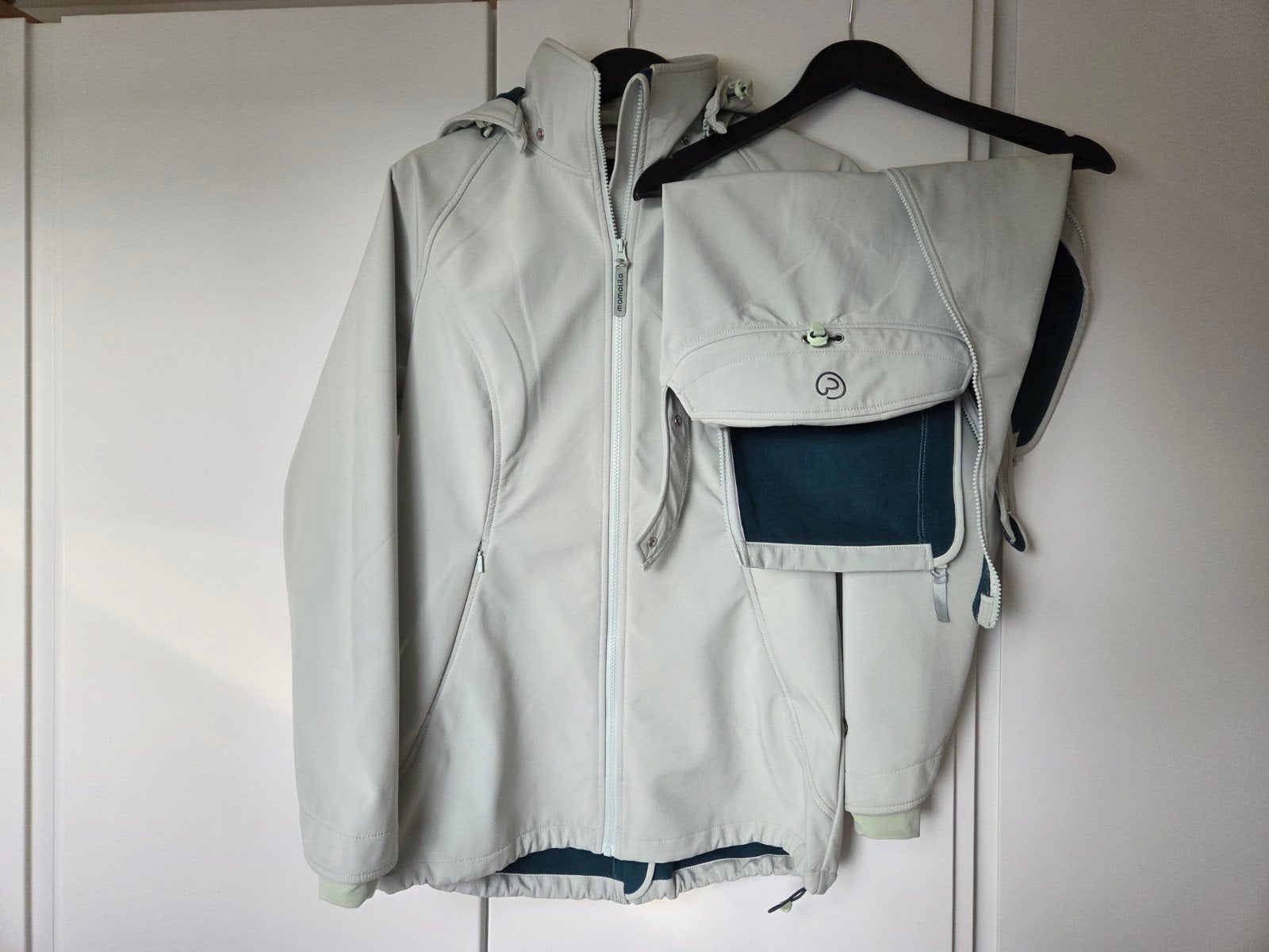 Mamalila Softshell draagjas maat s, Ophalen, Overige typen, Zo goed als nieuw, Maat 36 (S)