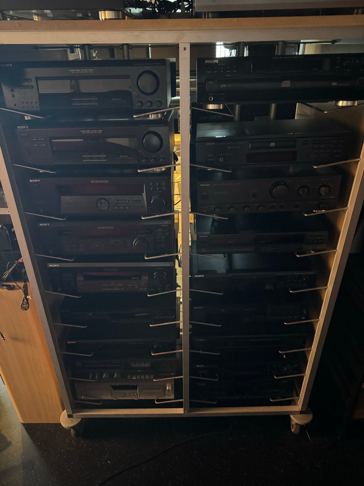 Stereo sets & losse componenten: Technics, JVC, Philips, Son, Audio, Tv en Foto, Stereo-sets, Gebruikt, Cassettedeck, Losse componenten