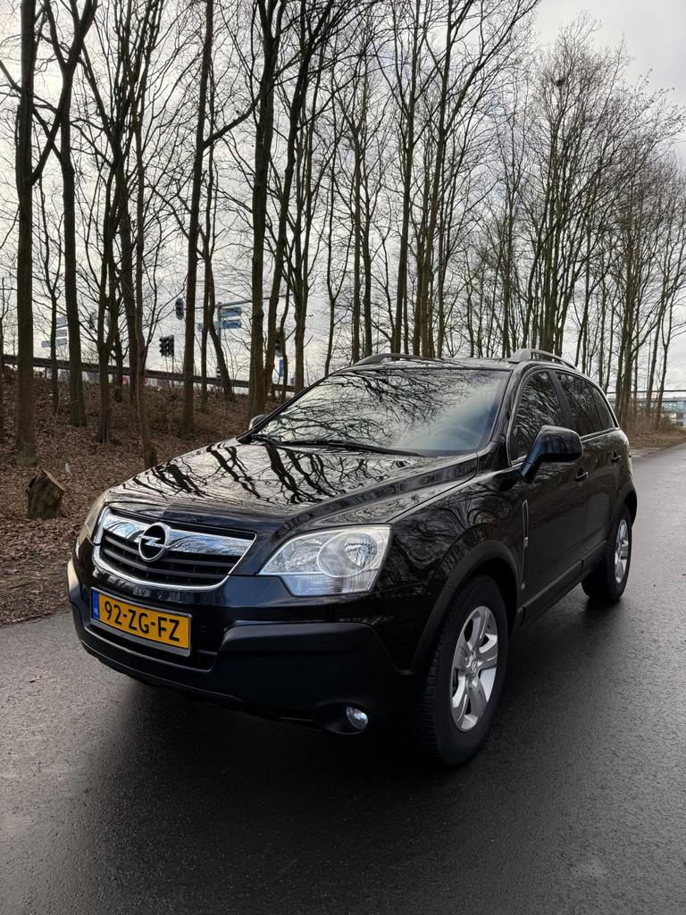 Opel Antara 2.4-16V Enjoy airco, APK!, Auto's, Opel, Gebruikt, 4 cilinders, Zwart, Bedrijf