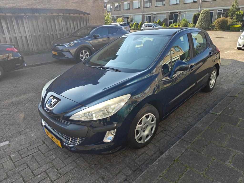 Peugeot 308 1.6 VTI 16V 5-DRS 2009 Blauw, Auto's, Peugeot, Voorwielaandrijving, 15 km/l, 680 kg, 4 cilinders