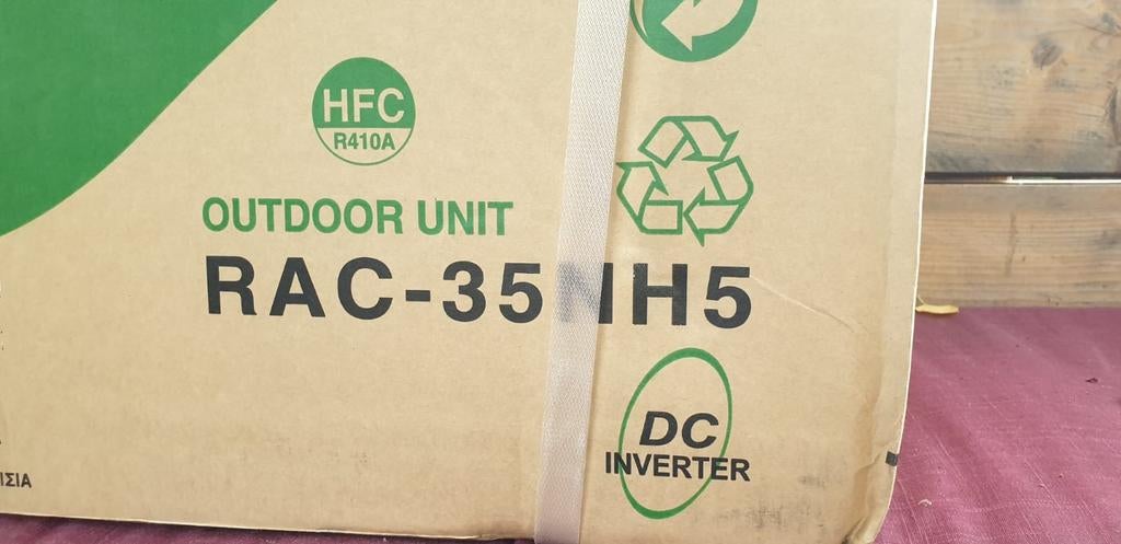 Tekoop Hitachi airco split unit inverter systeem, Witgoed en Apparatuur, Ophalen of Verzenden, Wandairco, 3 snelheden of meer