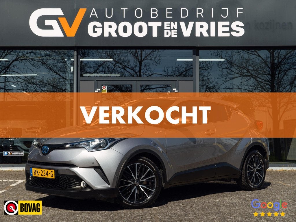 Toyota C-HR 1.8 Hybrid Executive |Camera|Trekhaak|Bruin lede, 4 cilinders, Leder en Stof, 122 pk, Origineel Nederlands