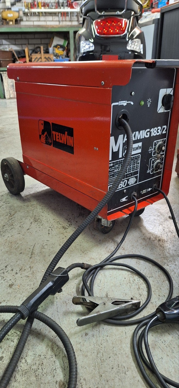 Telwin Maxmig 183/2 Lasapparaat - Krachtig en Betrouwbaar, Ophalen, Gebruikt, 150 tot 250 ampère, Co2