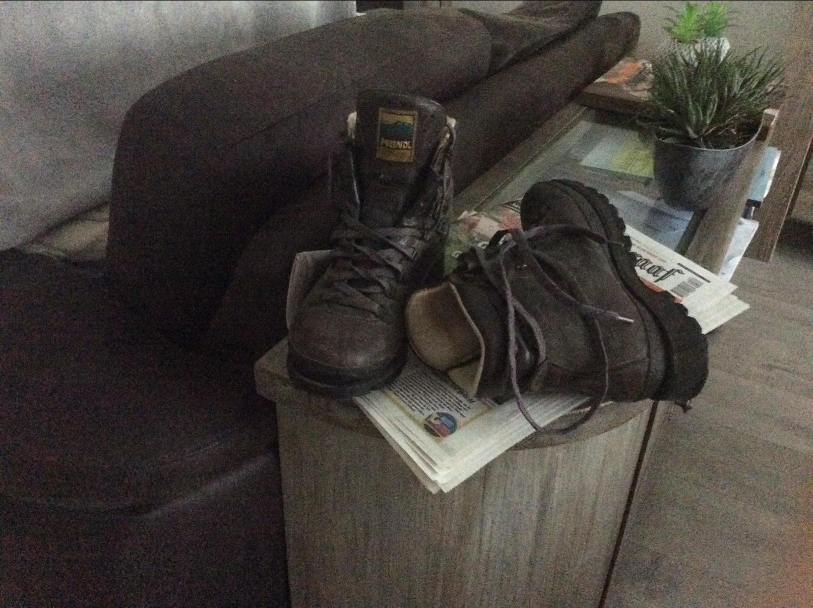 Meindl wandelschoenen - Maat 6, Ophalen, Gebruikt, Schoenen