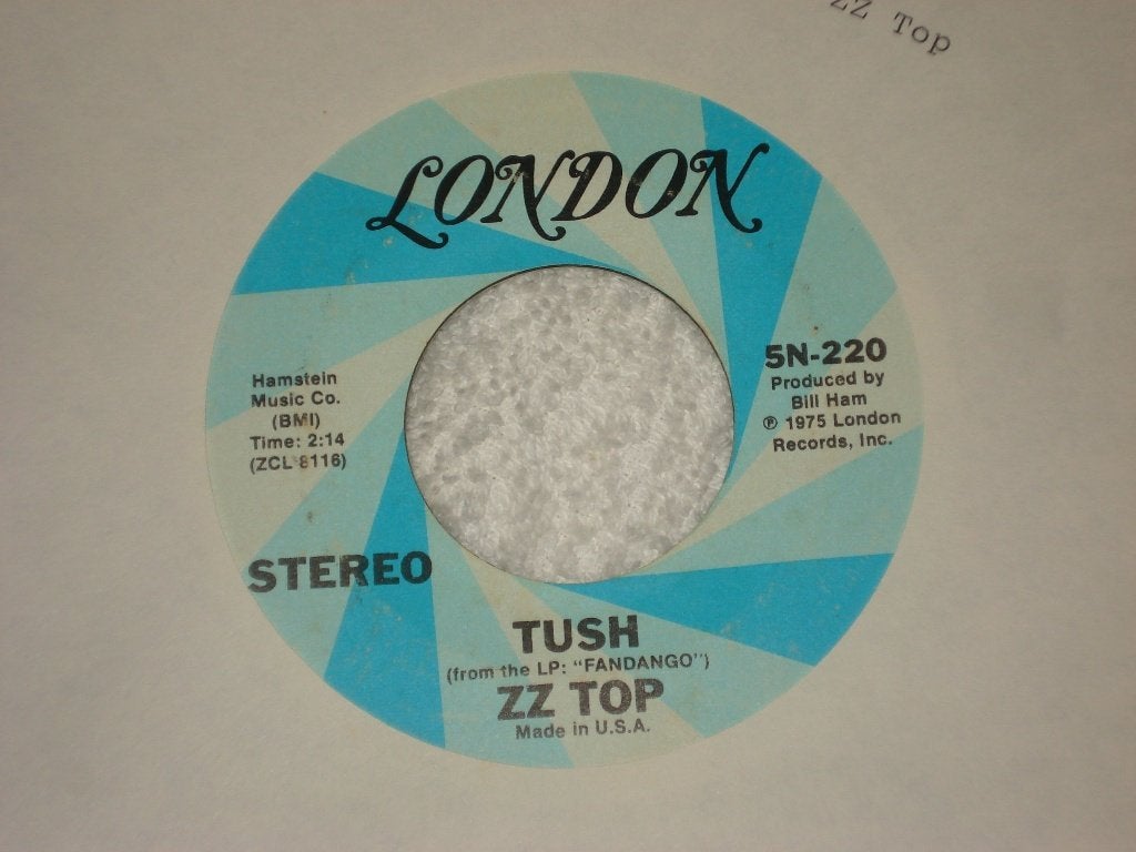 ZZ Top    Tush   Usa    Orgineel, Originele persing, Ophalen of Verzenden, Zo goed als nieuw, Rock en Metal