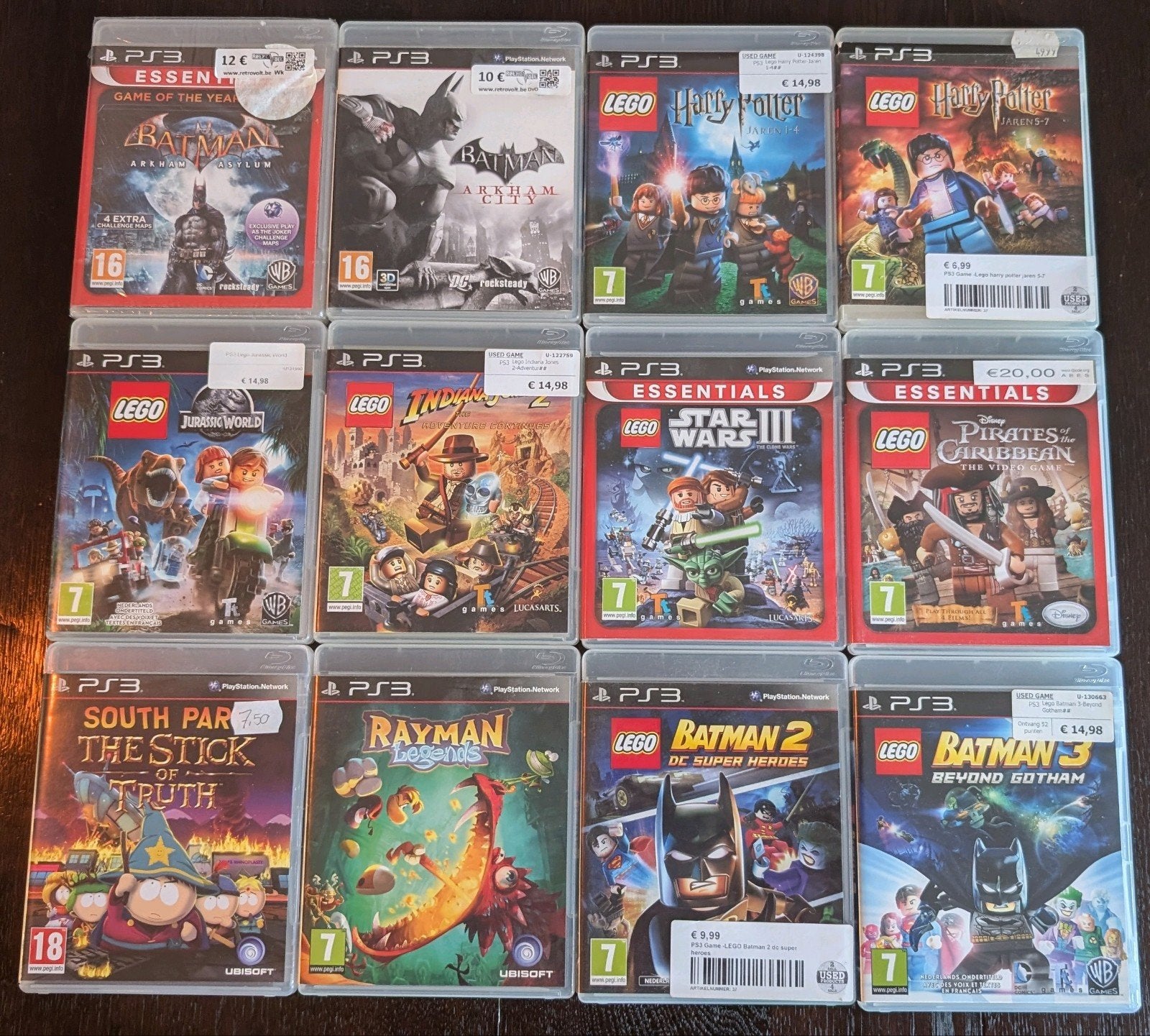 Diverse PS3 Games, Avontuur en Actie, Gebruikt, 2 spelers, Eén computer