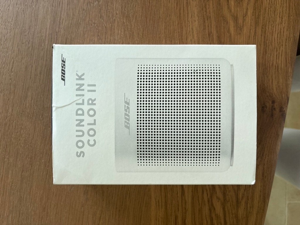 Bose SoundLink Color II Bluetooth Speaker – originele doos, Gebruikt, Overige typen, Ophalen of Verzenden, Bose