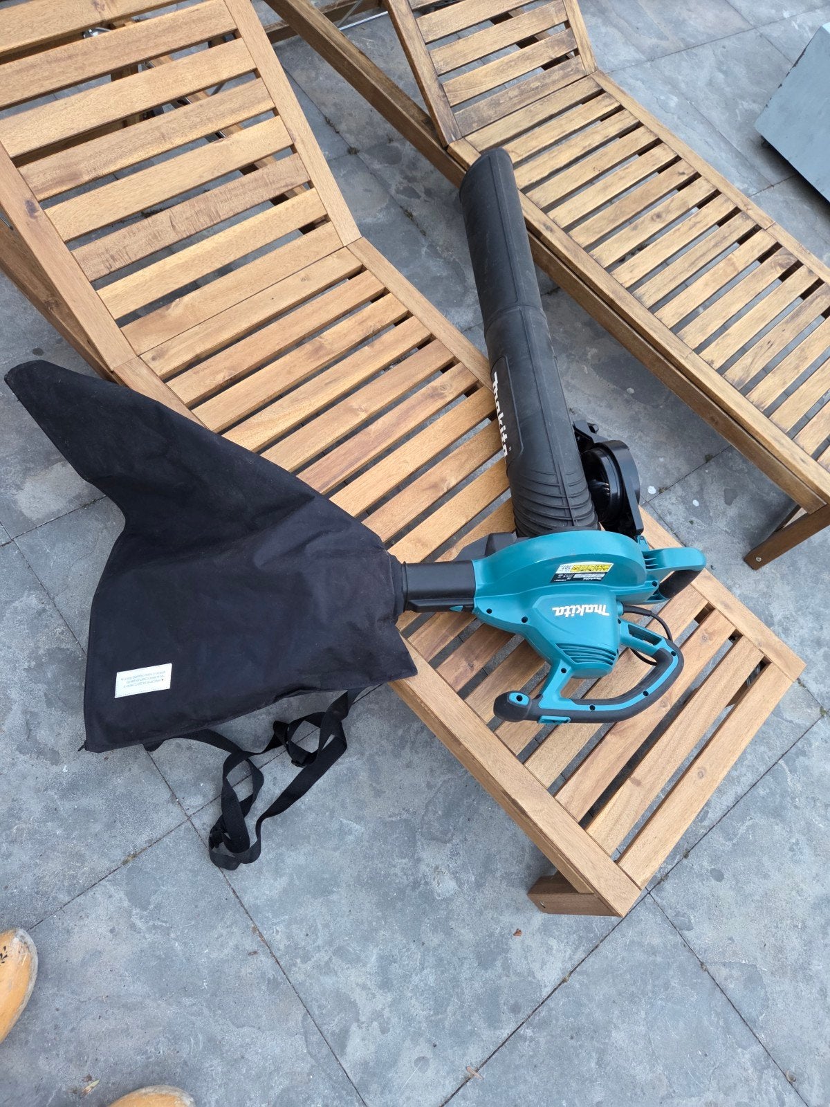 Makita Bladblazer/Bladzuiger UB0801 - Elektrisch, Met opvangzak, Handgedragen, Nieuw, Ophalen of Verzenden