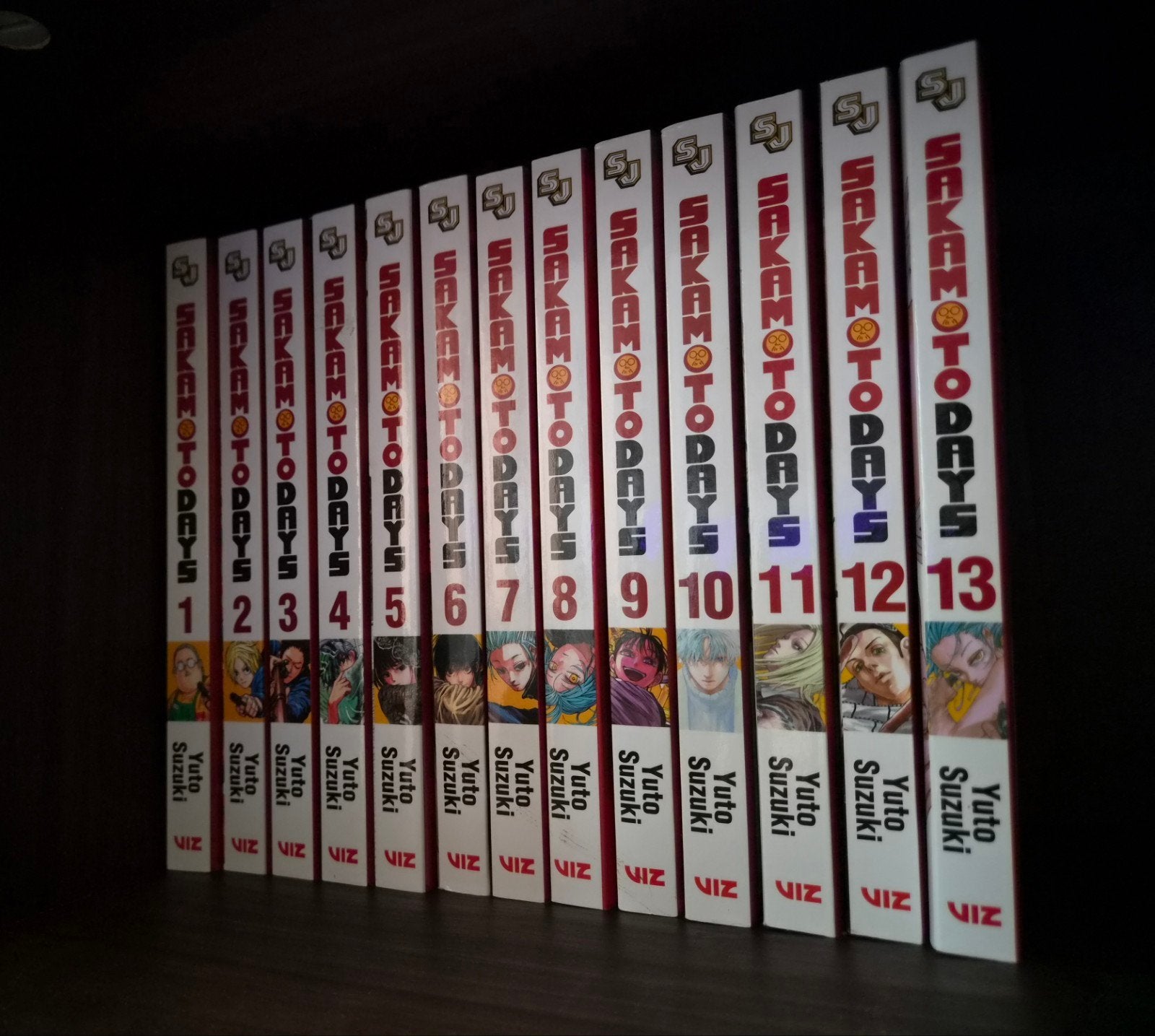 Sakamoto Days Manga Vol. 1-13, Complete serie of reeks, Ophalen of Verzenden, Zo goed als nieuw, Yuto Suzuki