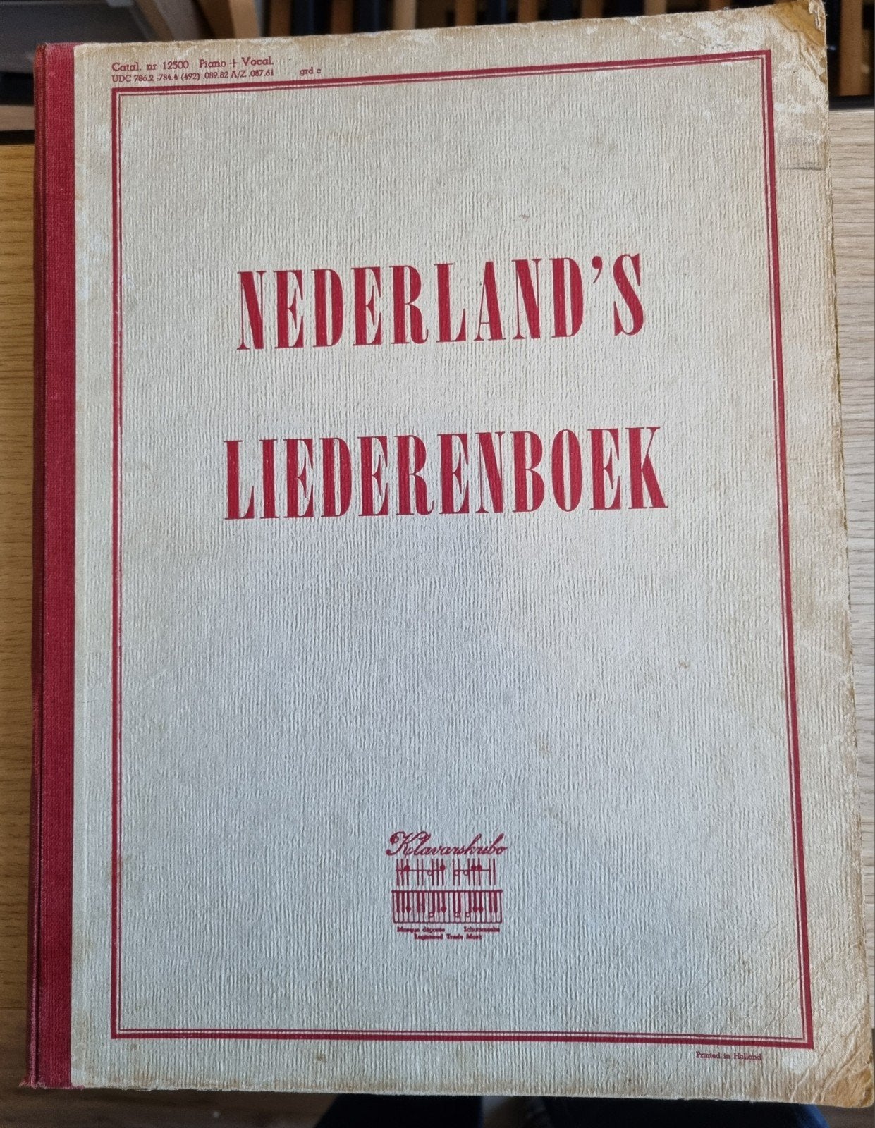 klavarskribo, Nederlands liederen boek, Ophalen of Verzenden, Gebruikt, Thema, Religie en Gospel