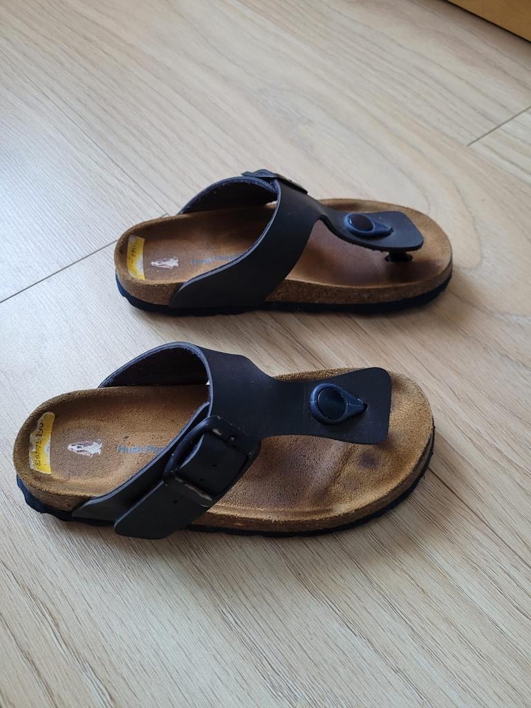 hush puppies slippers maat 27/28 blauw, Kinderen en Baby's, Kinderkleding | Schoenen en Sokken, Gebruikt, Hush Puppies, Jongen of Meisje