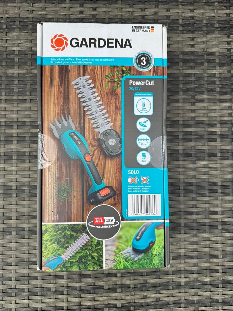 Gardena PowerCut 20/18V P4A Solo, Ophalen of Verzenden, Nieuw