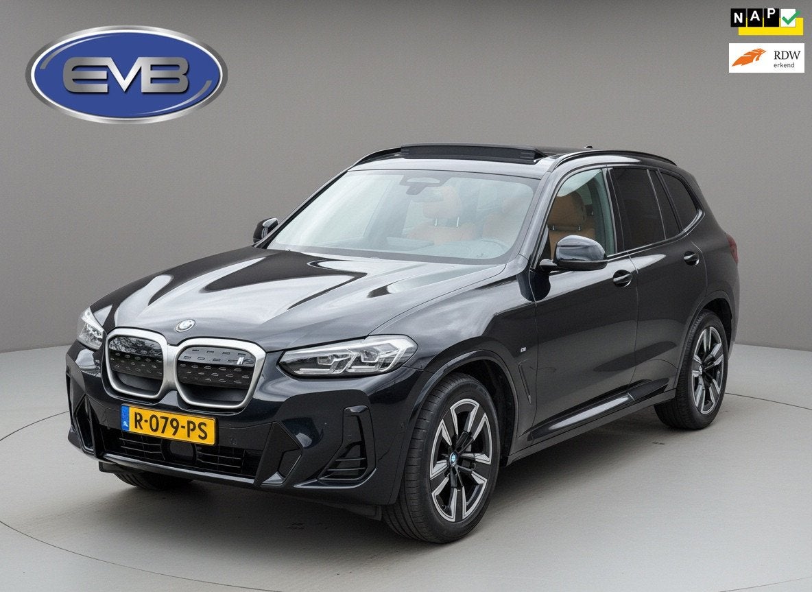BMW IX3 M SPORT pakket 80 kWh, panoramadak, vol opties, 1 e, Auto's, Dealer onderhouden, Achterwielaandrijving, Gebruikt, 750 kg