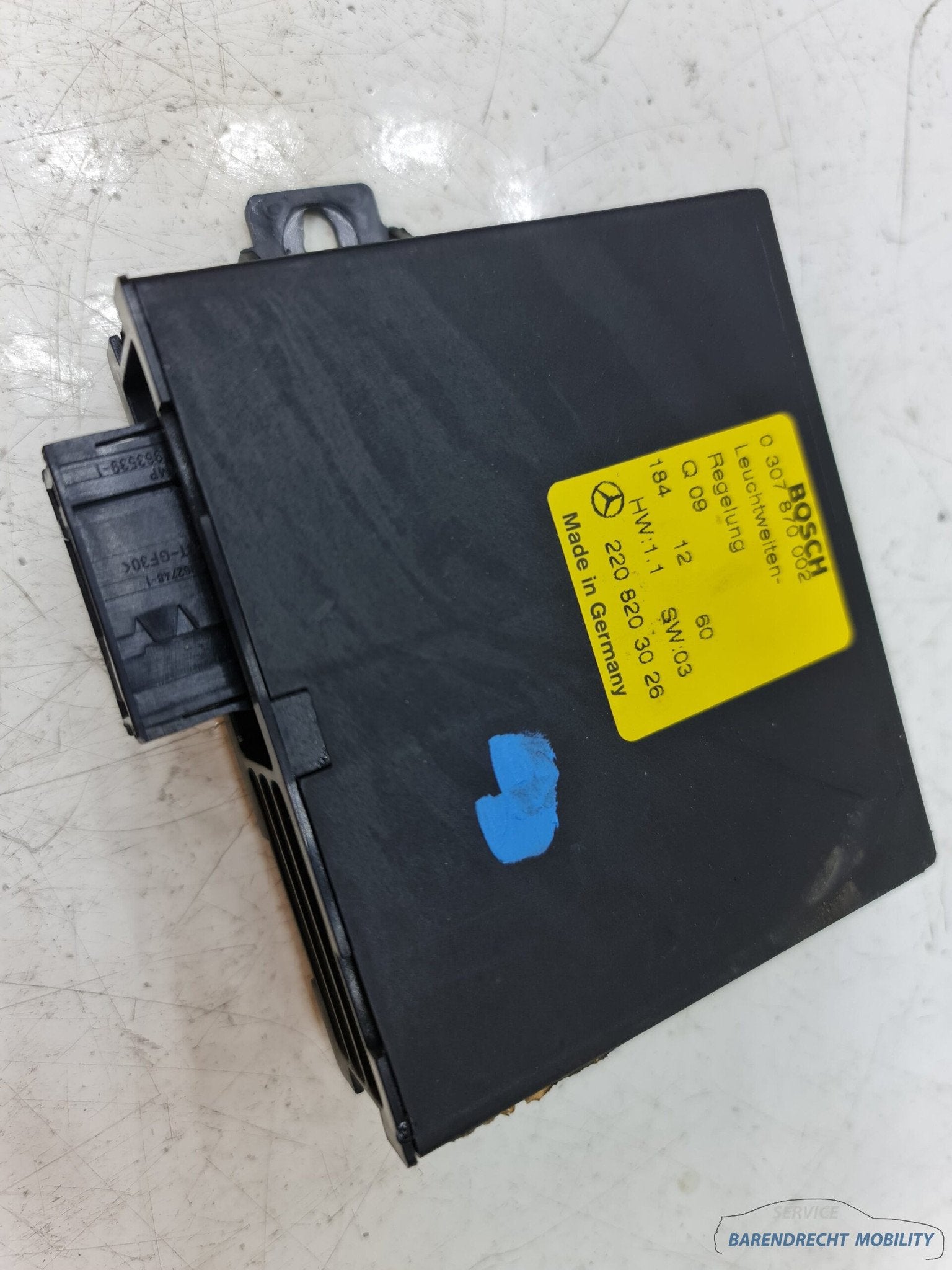 Mercedes Benz W220 S klasse koplamphoogte regeling module st