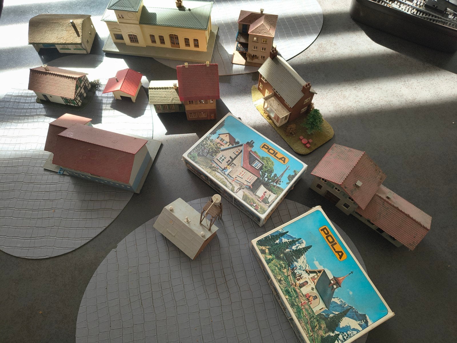 Grote partij modelspoorbaan accessoires en rails, Ophalen, Gebruikt, Gelijkstroom, Rails