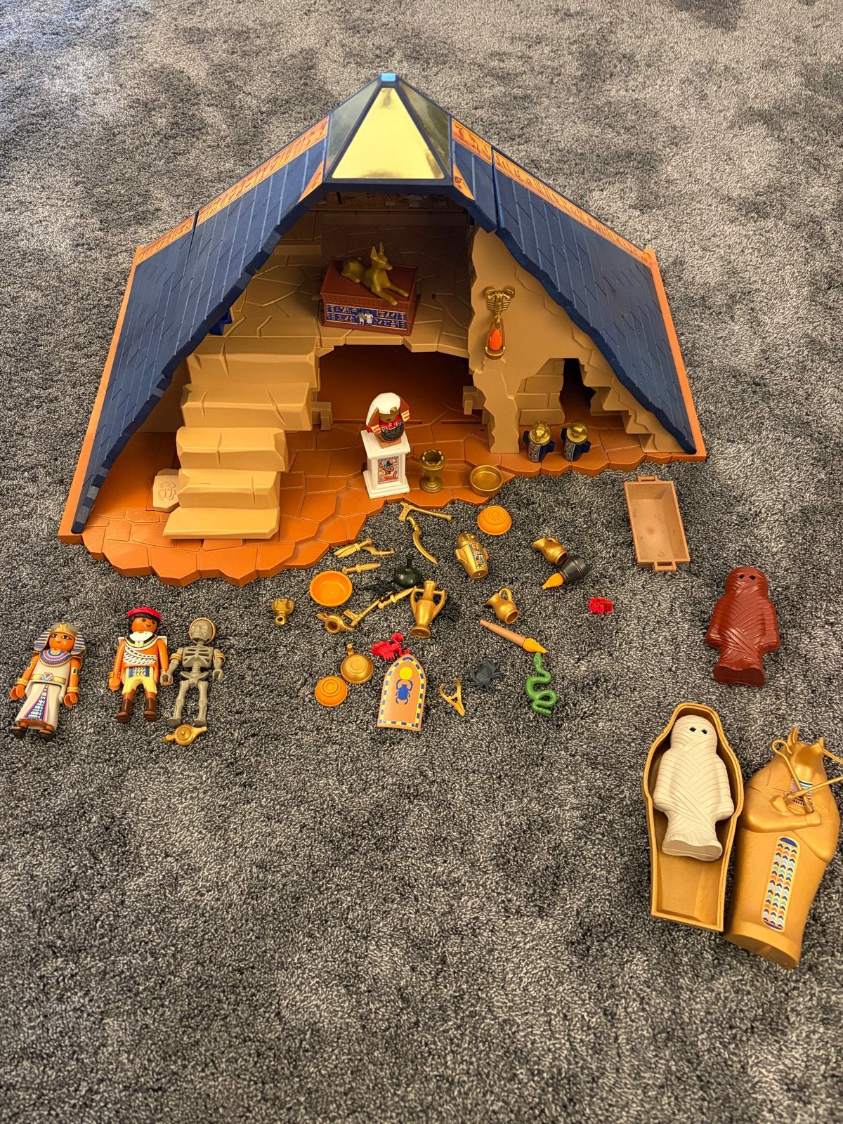 Playmobil 5386 Piramide, Ophalen, Gebruikt, Gebouw, Losse onderdelen