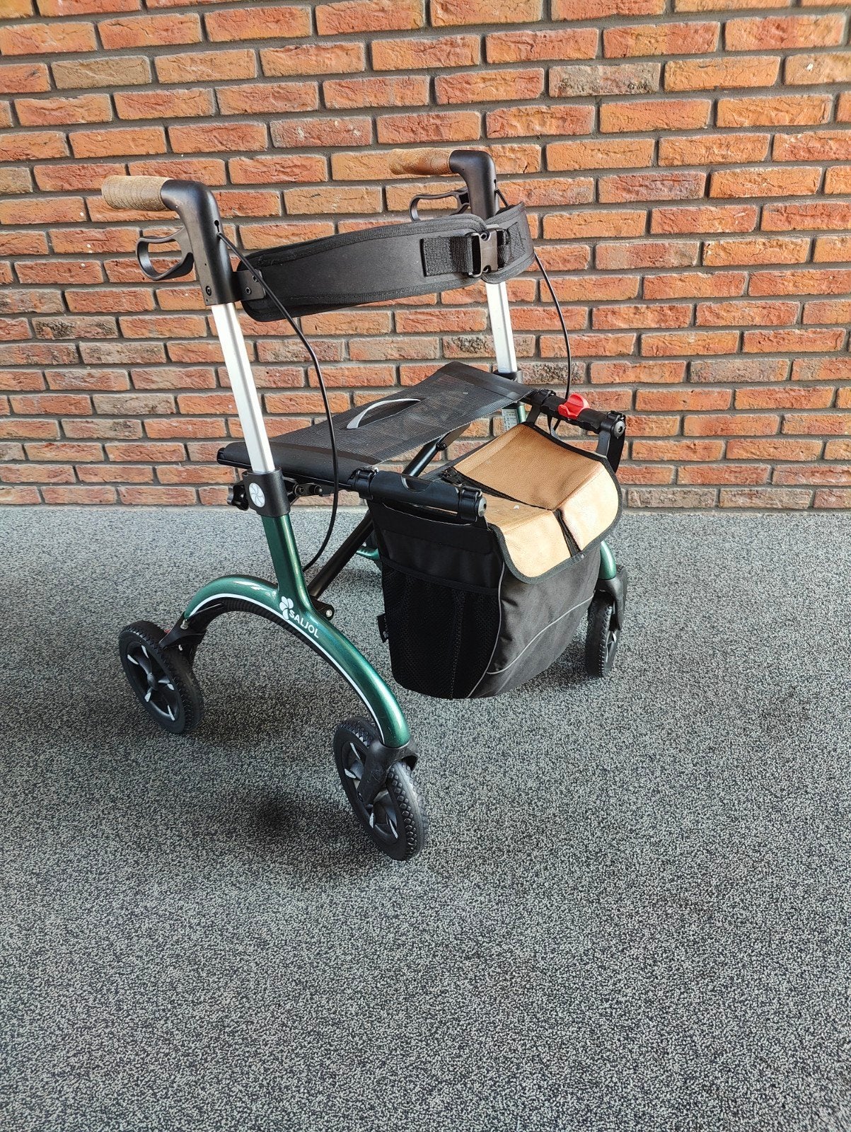 saljol rollator met rugsteun, Ophalen of Verzenden