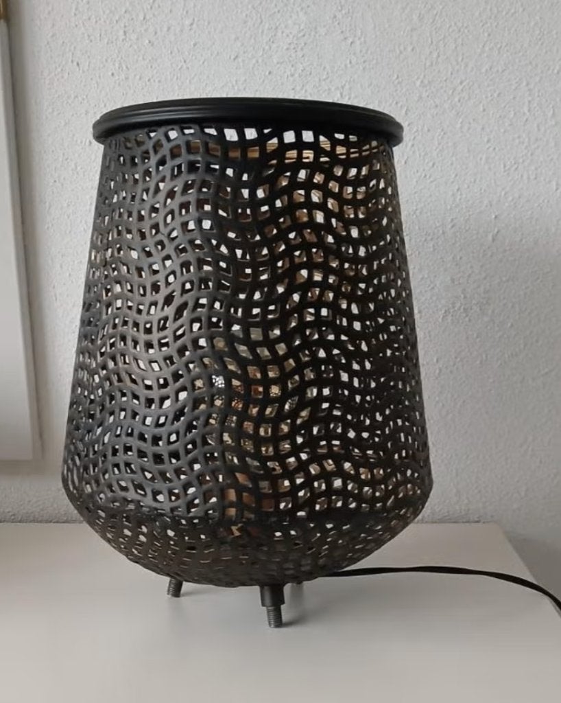 Vloerlamp / tafellamp (afbeelding), Huis en Inrichting, Ophalen, Zo goed als nieuw, Metaal, Minder dan 100 cm