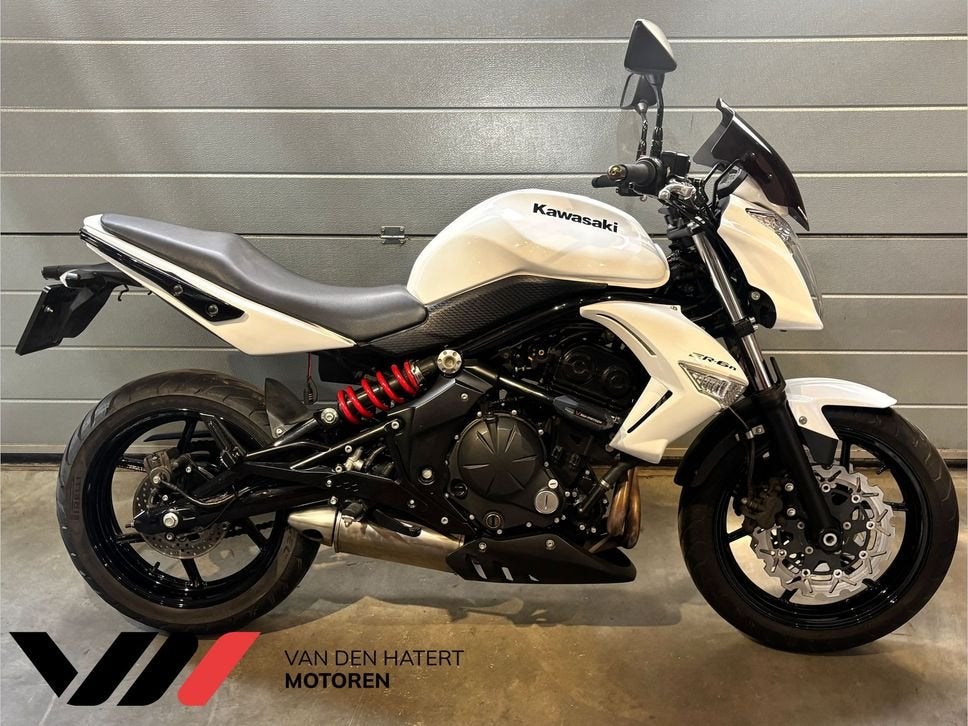 KAWASAKI ER 6 N ABS ER6 ER6N ABS #Uniek#Zwart/wit, 2 cilinders, 649 cc, Bedrijf, Onbekend