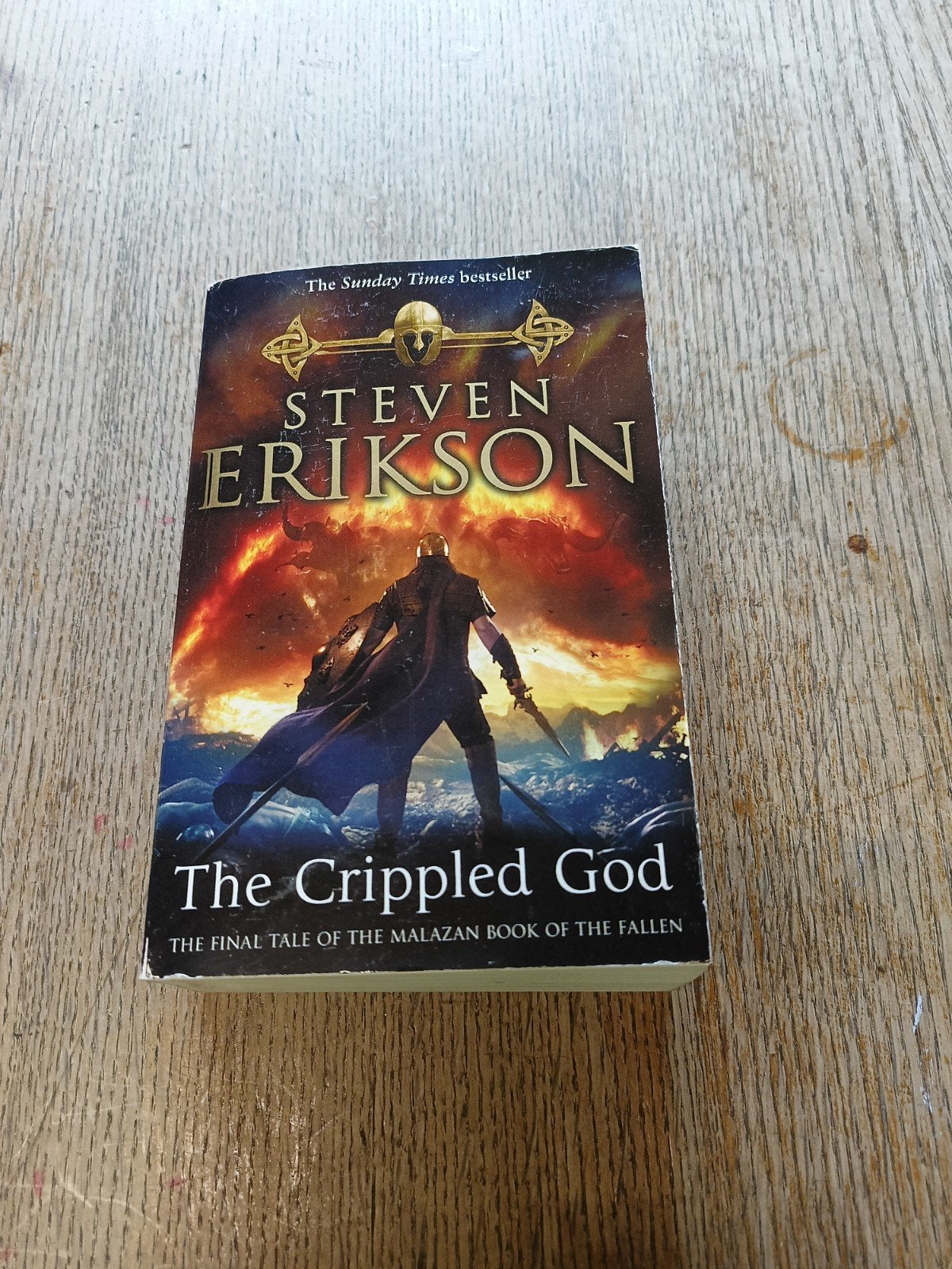 The Crippled God - Steven Erikson Malazan Book of the Fallen, Boeken, Ophalen of Verzenden, Gelezen, Steven Erikson