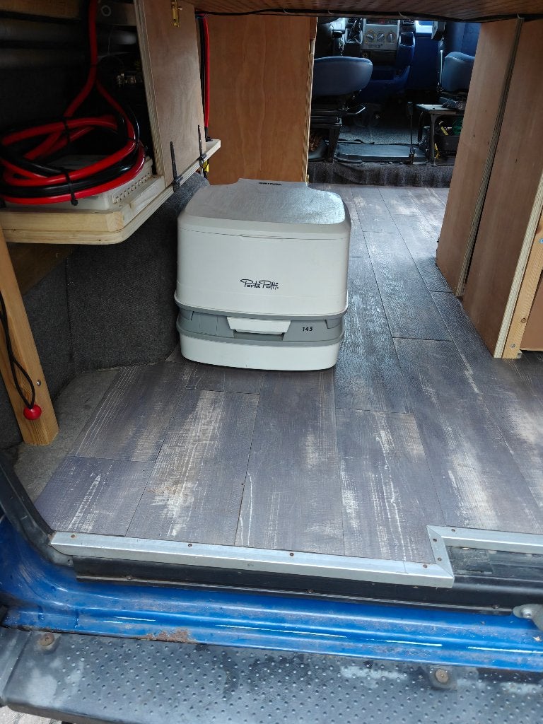 Campervan spullen, koelladde, porta potti, keuken etc., Caravans en Kamperen, Camper-accessoires, Ophalen, Zo goed als nieuw
