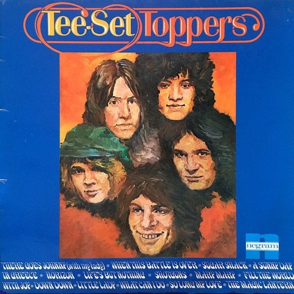 Tee-Set – Toppers, Cd's en Dvd's, Vinyl | Rock, Gebruikt, Poprock, 1970 - 1979, Overige formaten, Ophalen of Verzenden