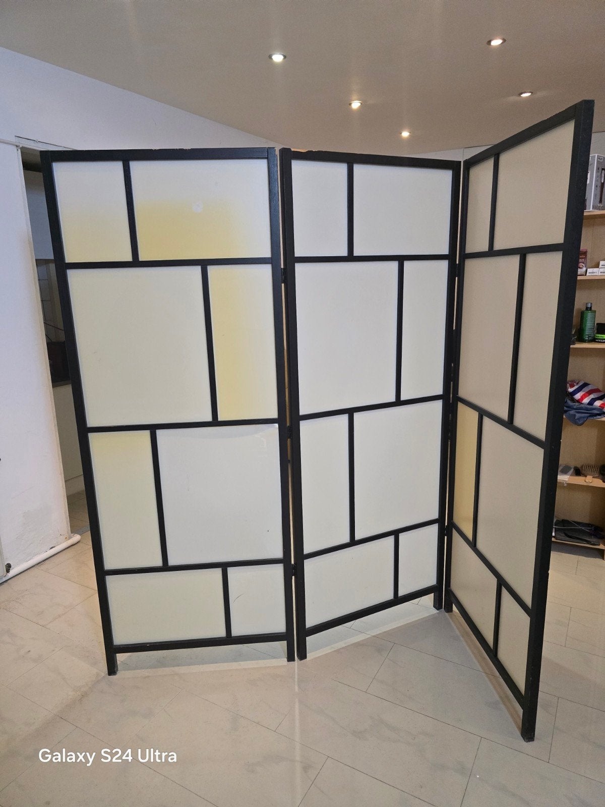 Stijlvol kamerscherm / roomdivider - modern design, Huis en Inrichting, Ophalen, Gebruikt