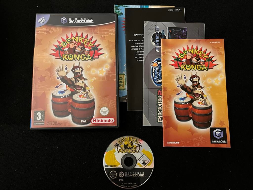 Donkey Konga - Nintendo GameCube (PAL), Spelcomputers en Games, Games | Nintendo GameCube, Muziek, Gebruikt, T, Ophalen of Verzenden