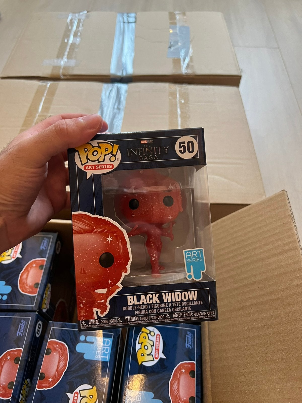 Black Widow (Red) Funko Pop 30 stuks, Ophalen of Verzenden, Zo goed als nieuw