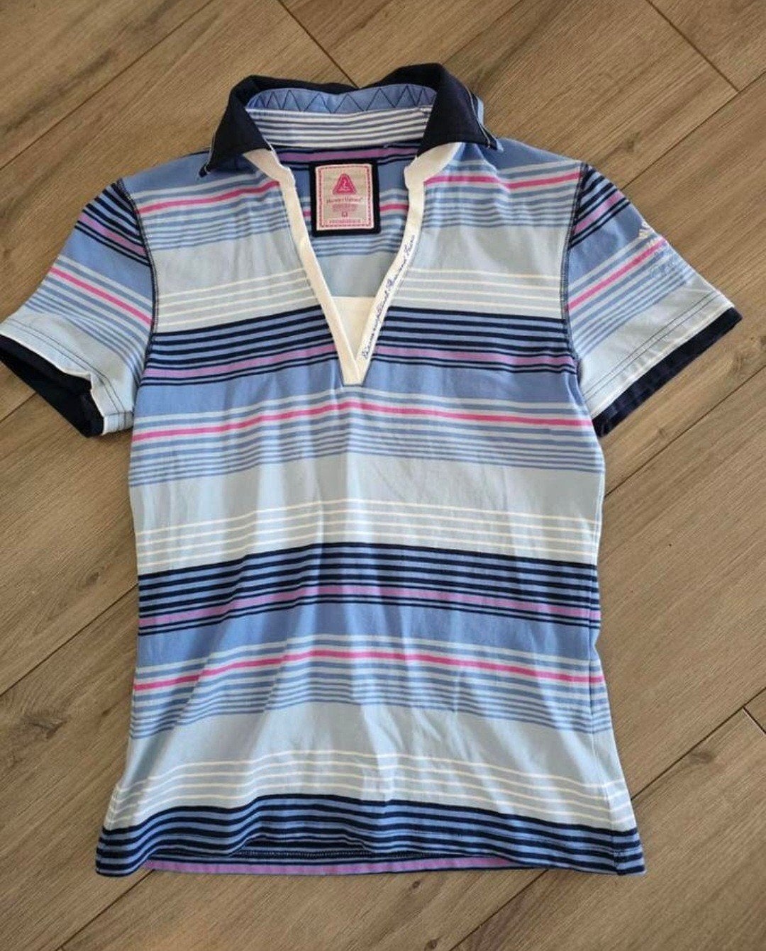 Human nature polo mt M in zeer goede staat., Ophalen of Verzenden, Zo goed als nieuw, Maat 38/40 (M), Blauw