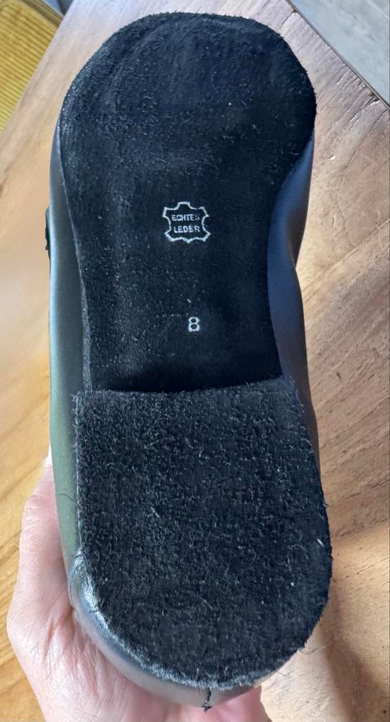 Diamant Leren Ballroom Dansschoenen Dames Mt 42 Platte zool, Ophalen of Verzenden, Gebruikt, Schoenen