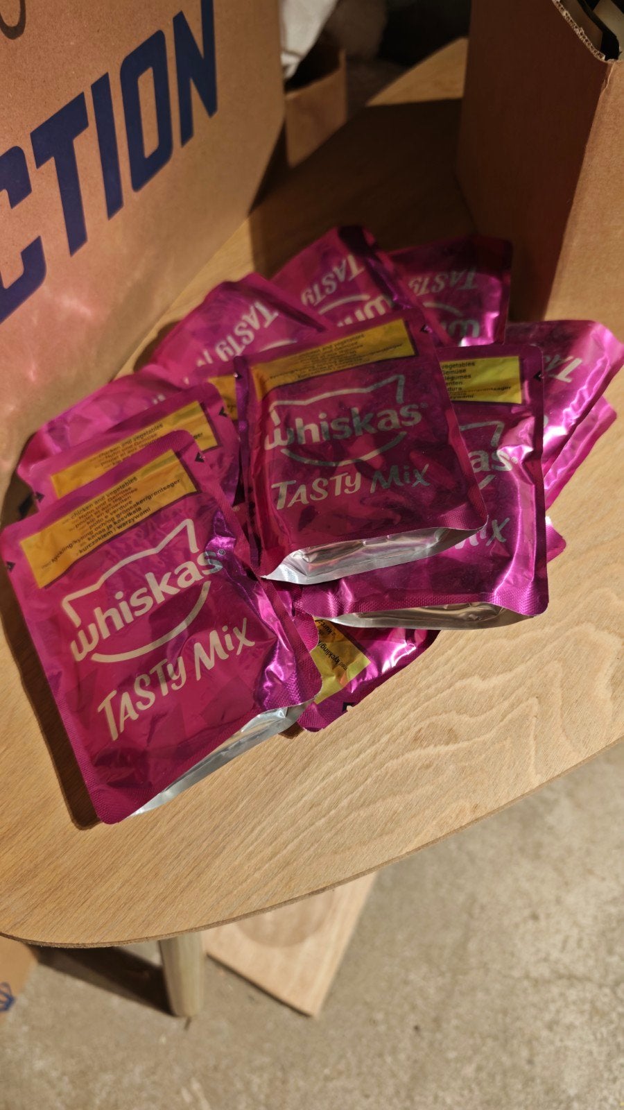 Whiskas natvoer katten kip & groenten 85grams, Ophalen of Verzenden, Kat