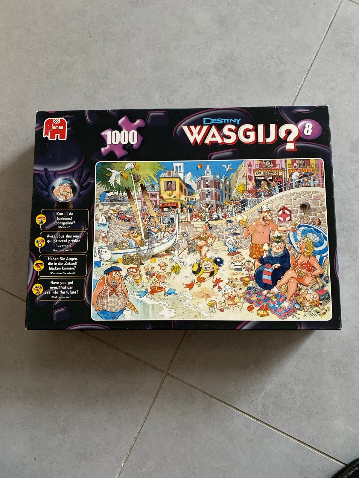 Wasgij? Destiny 8 'High Season' Legpuzzel 1000 stukjes, Ophalen of Verzenden, 500 t/m 1500 stukjes, Gebruikt, Legpuzzel